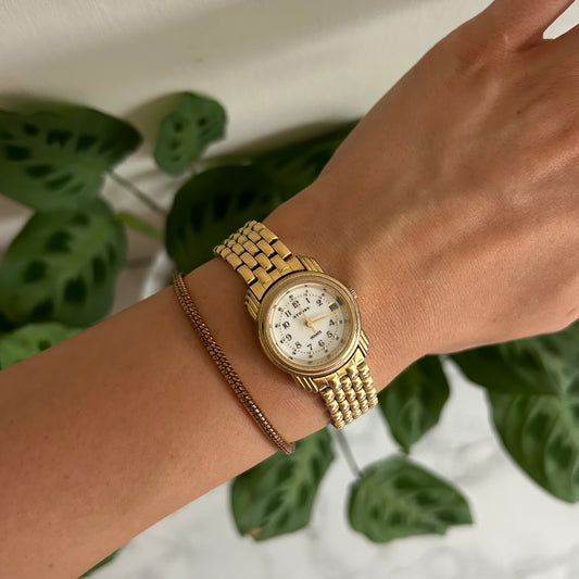 Vintage Women’s Gold Stubbs Quartz Watch