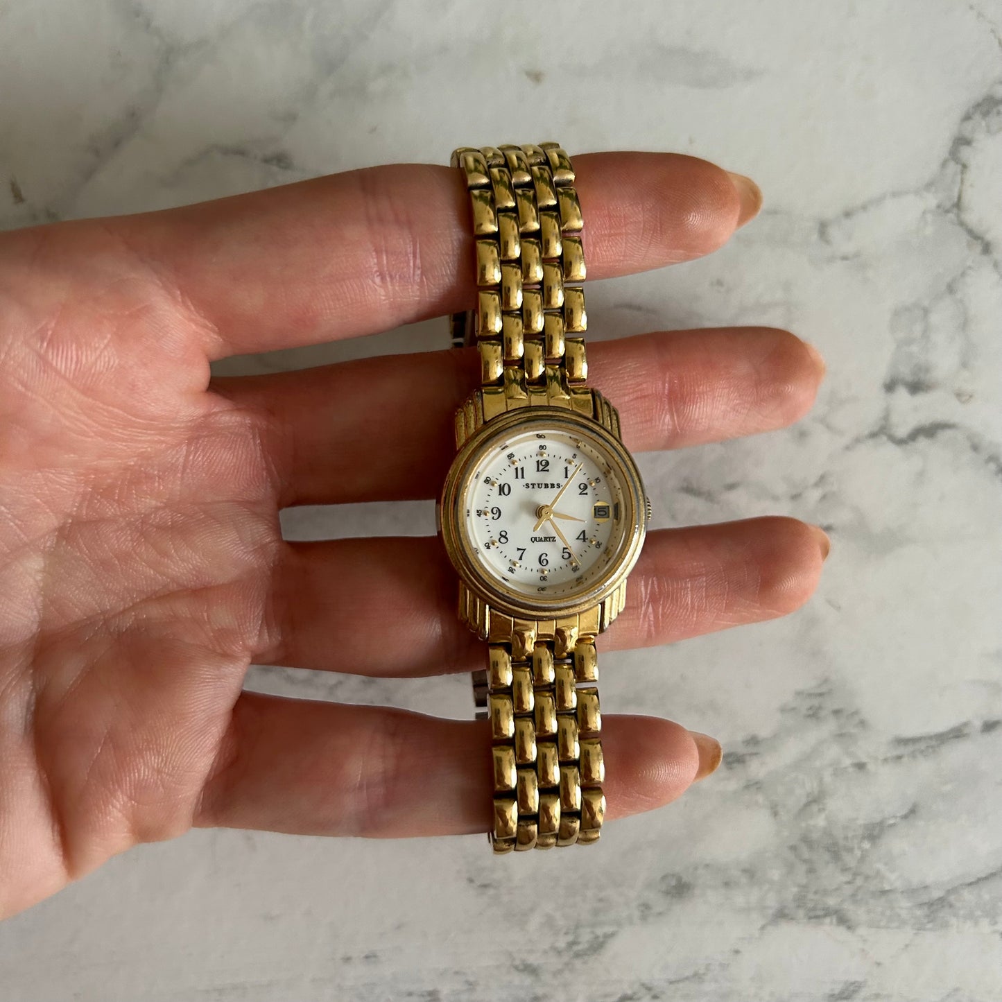 Vintage Women’s Gold Stubbs Quartz Watch