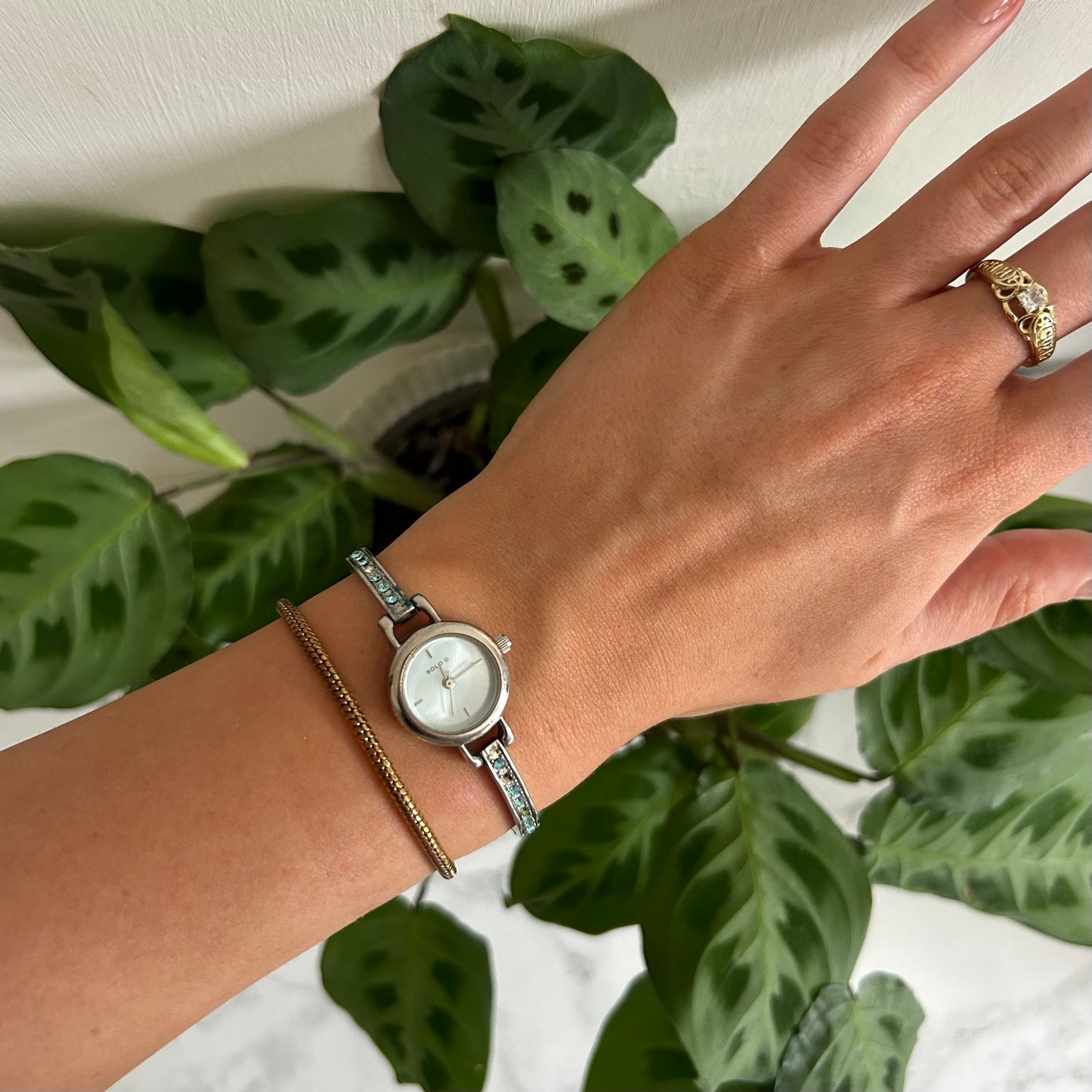 Vintage Women’s Silver Solo Quartz Watch