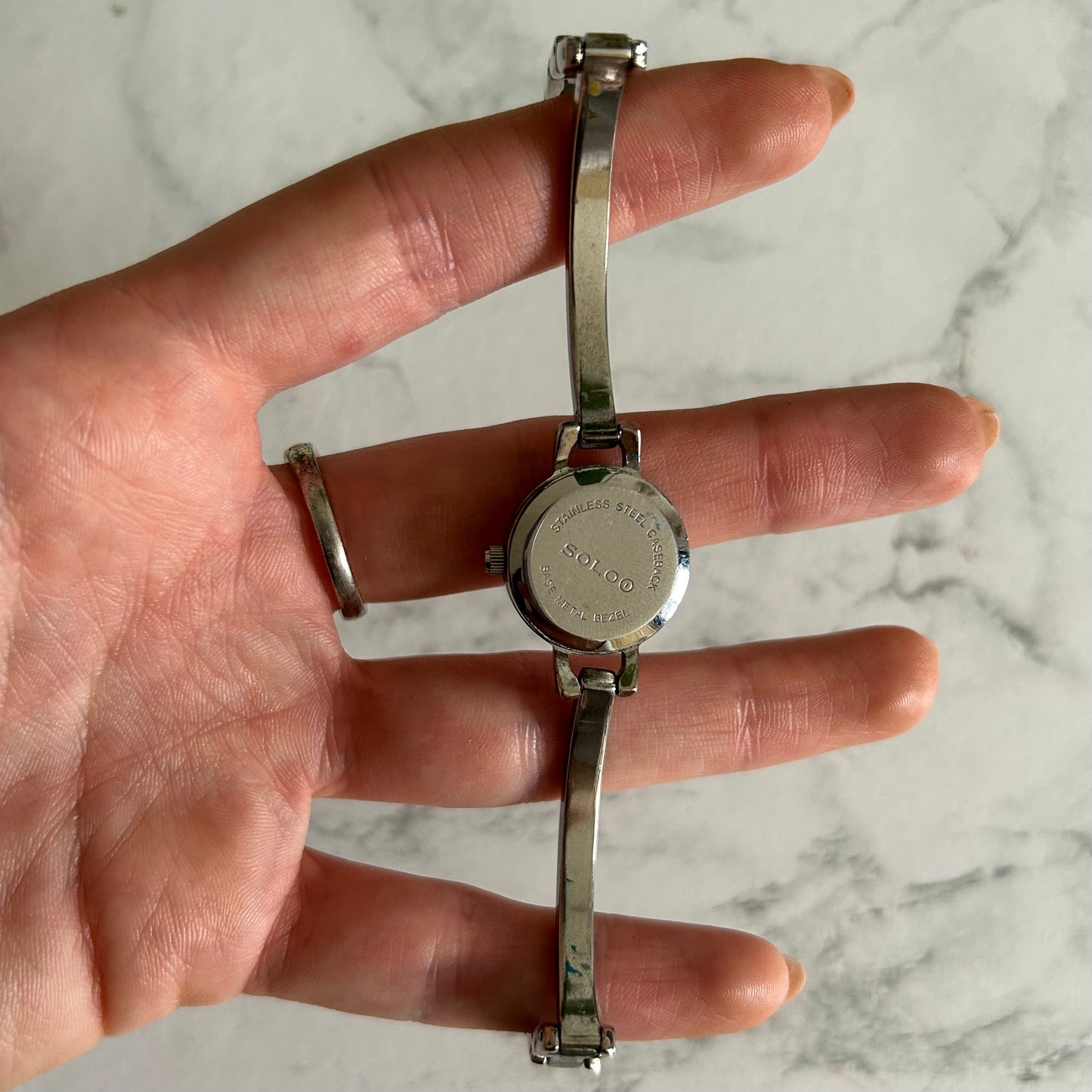 Vintage Women’s Silver Solo Quartz Watch