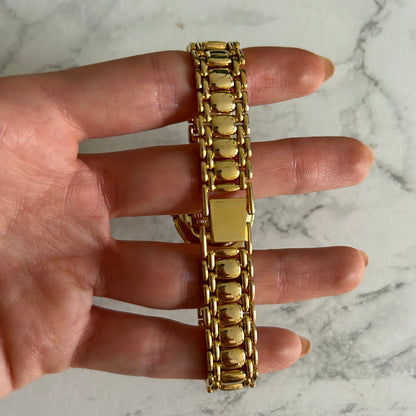 Vintage Women’s Gold Pelex 18k Quartz Watch