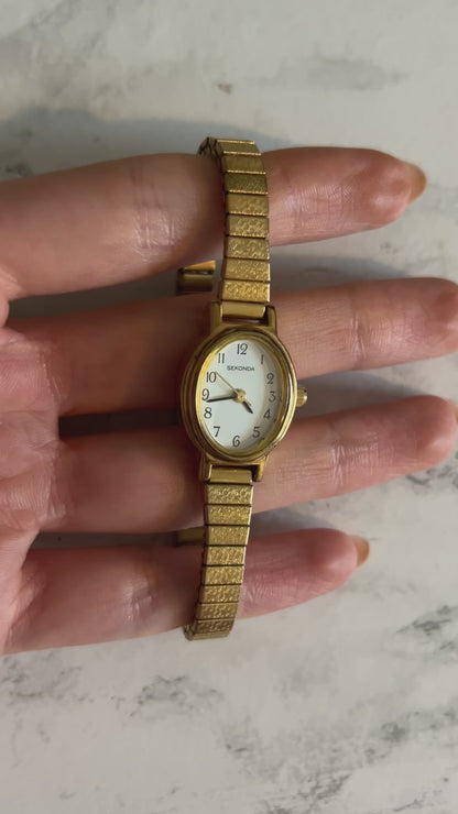 Vintage Women’s Gold Sekonda Quartz Watch