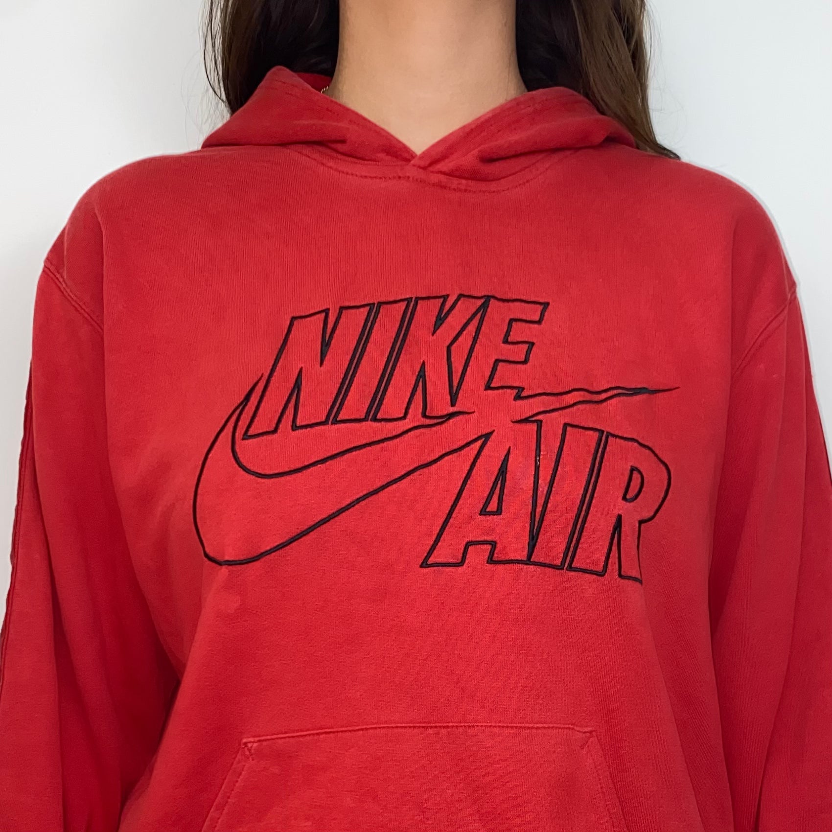 kabel uitdrukken Vegen Vintage Nike Air Red Y2K Spell Out Hoodie – HAZEL LAYNE VINTAGE